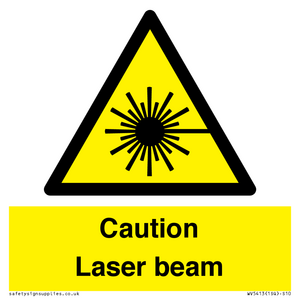 Caution Laser beam